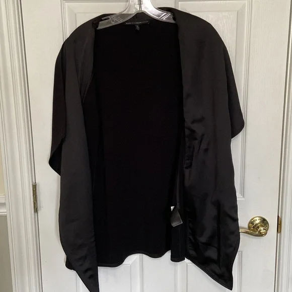 *White House Black Market Open Front Flyaway Cardigan Jacket w/Thumbhole Sleeves - Picture 8 of 11